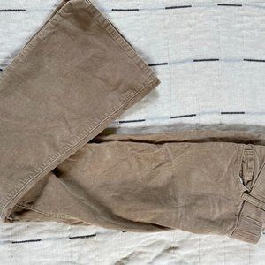 Old Navy Bootcut Khaki Maternity Corduroy Size 8